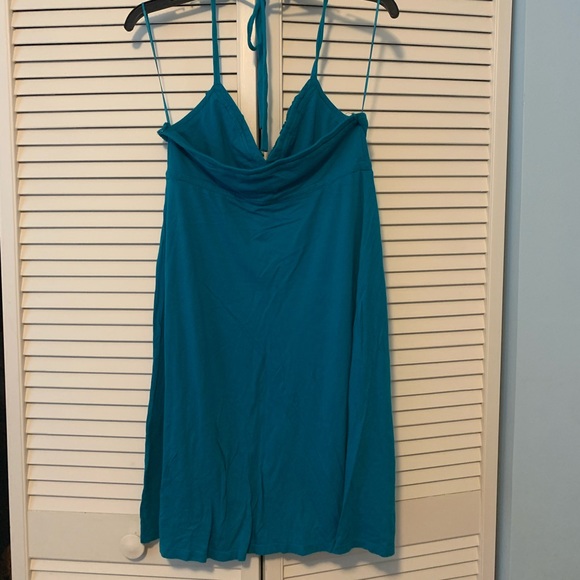 Express Ruffle Halter Dress - Picture 3 of 4